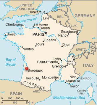 Travel to Bordeaux, France